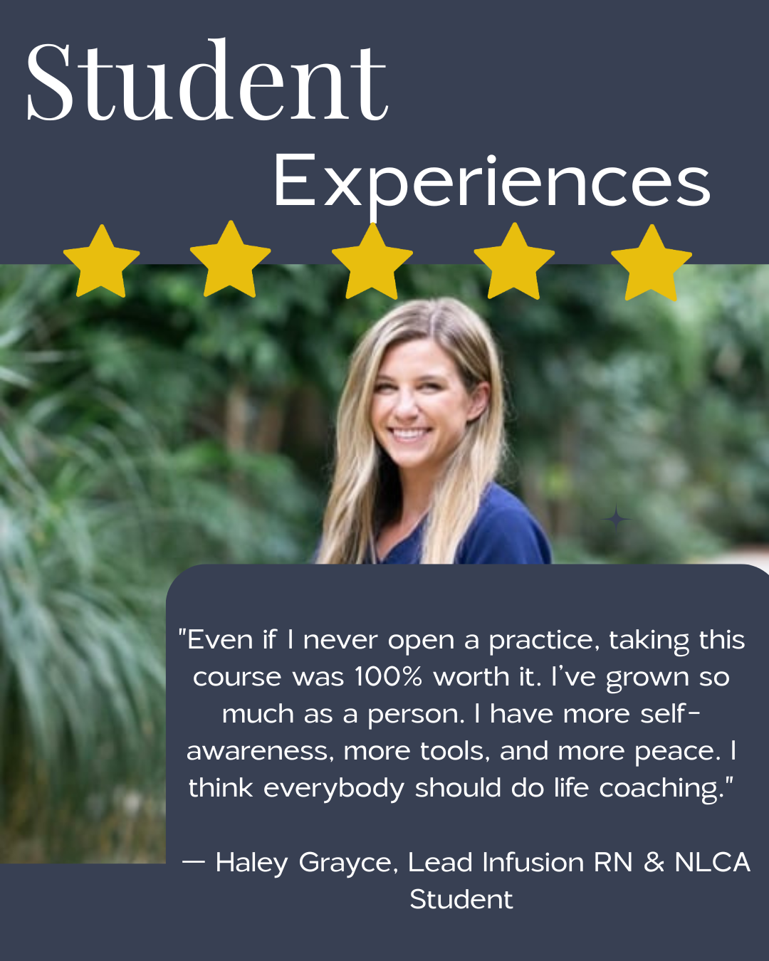 Haley Grayce Testimonial video Haley Grayce Testimonial video